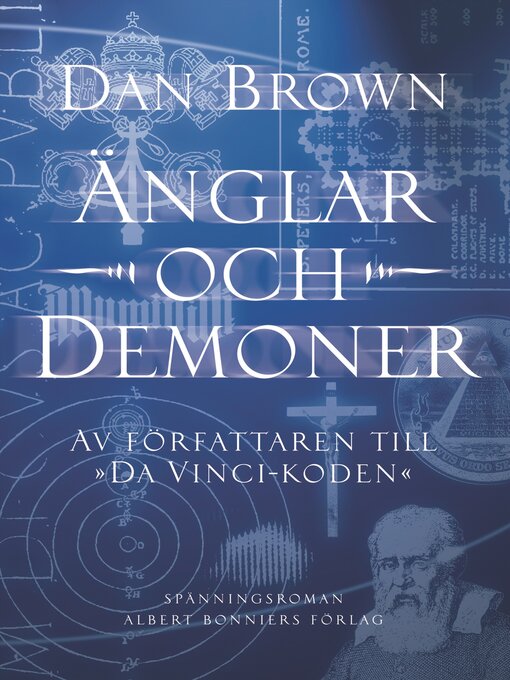 Title details for Änglar och demoner by Dan Brown - Wait list